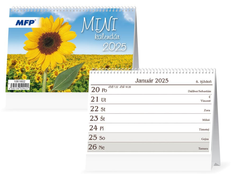 Kancelárske potreby - sK Kalendár 2025 stolový Mini 1061602