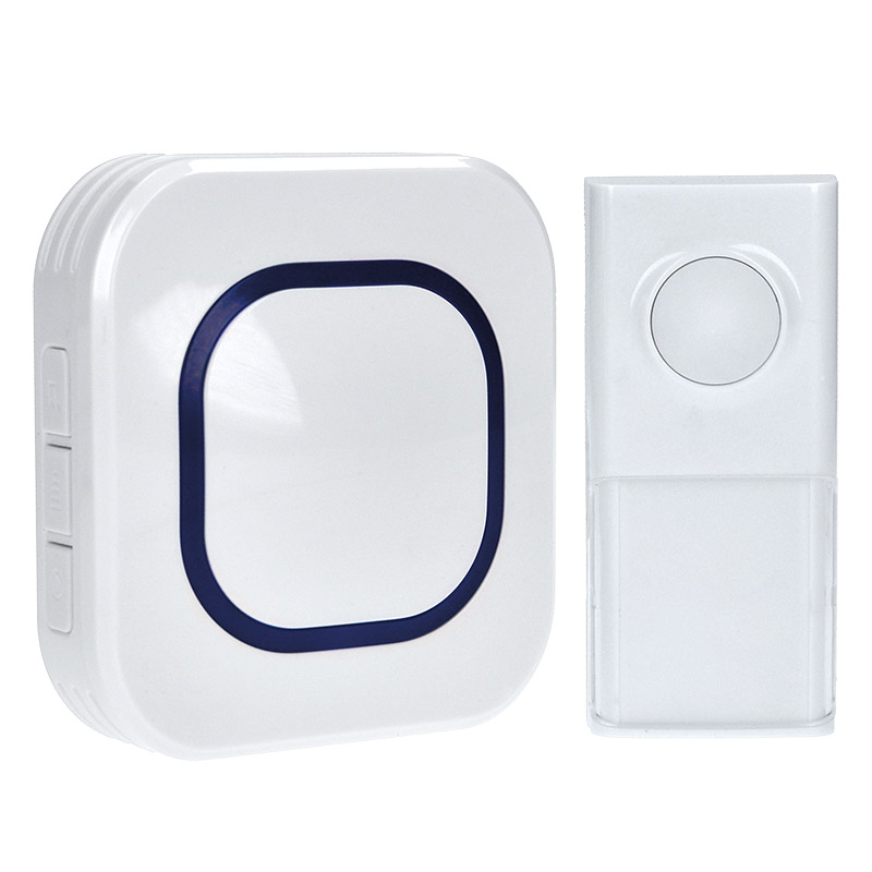 Elektro a osvetlenie - Solight bezdrôtový zvonček, do zásuvky, 250m, biely, learning code