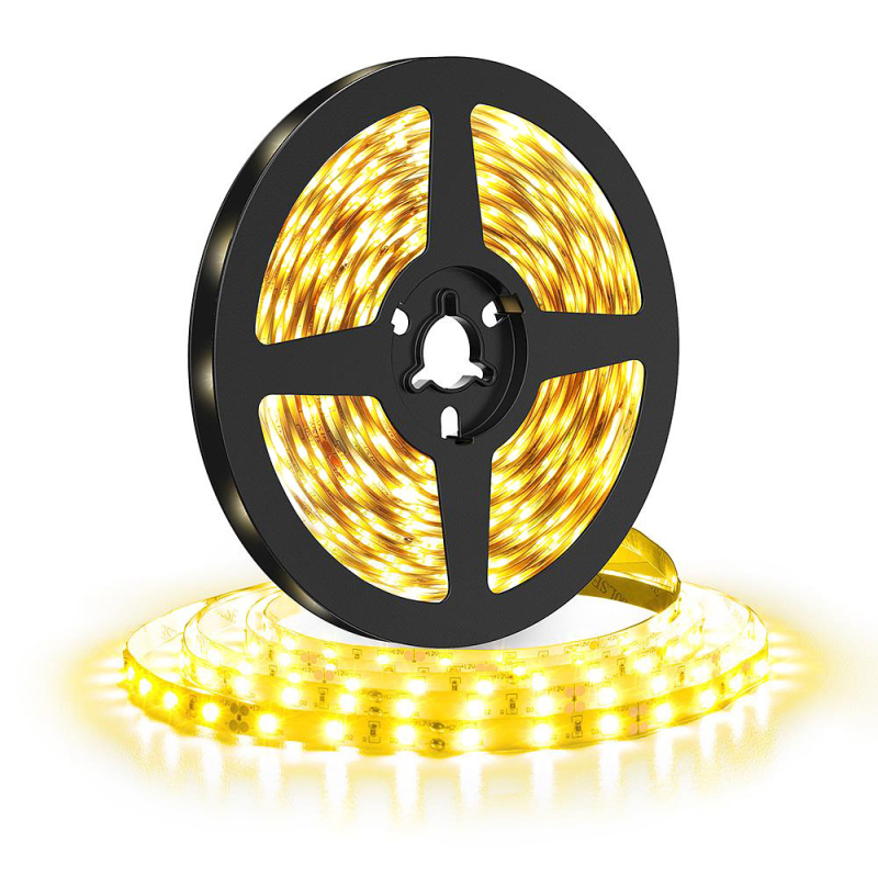 Elektro a osvetlenie - Solight LED svetelný pás 5m, 120LED/m, 10W/m, 1100lm/m, IP20, teplá biela