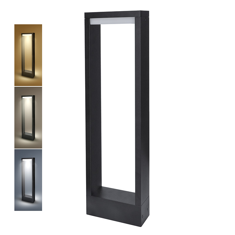 Elektro a osvetlenie - Solight LED vonkajší stĺpik Ragusa 500, 7W, 450lm, 3 CCT