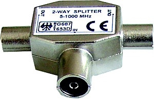 Elektro a osvetlenie - Solight anténny rozbočovač hybridný priamy