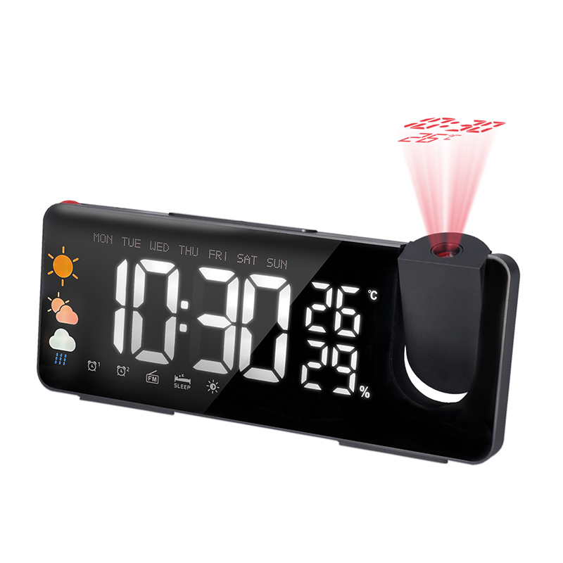 Elektro a osvetlenie - Solight projekčné hodiny s meteostanicou