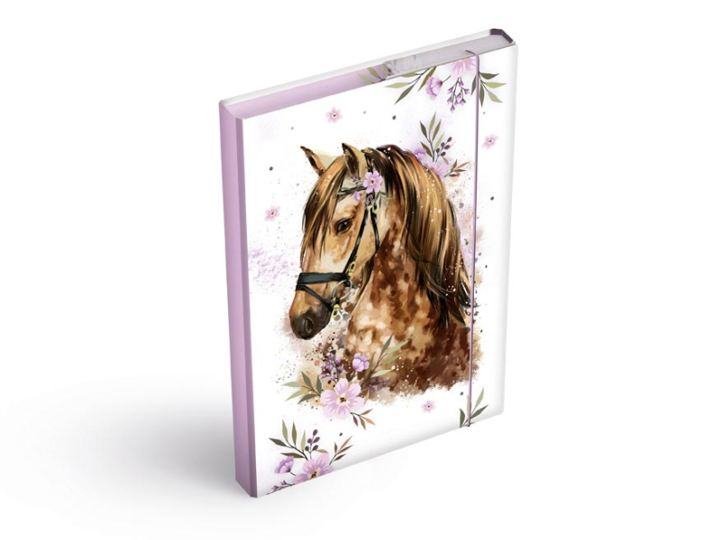 Kancelárske potreby - dosky na zošity box A4 Kôň 8021010