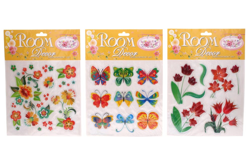 Kancelárske potreby - Samolepky W020240 20x20 cm - MIX