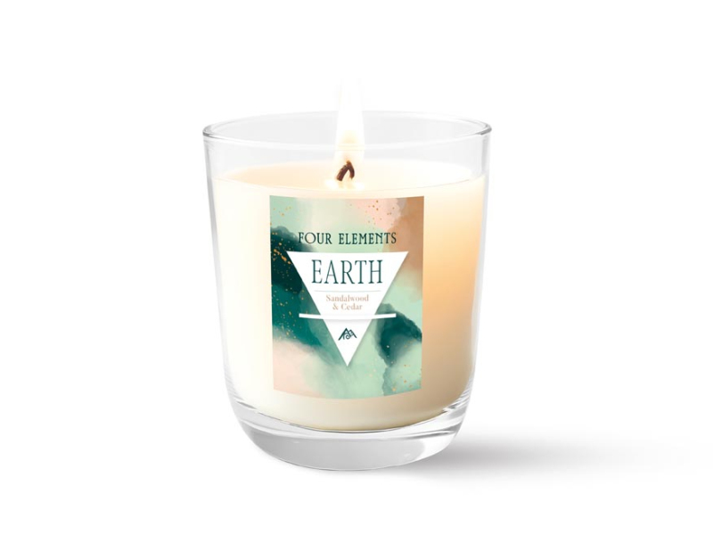 Kancelárske potreby - sviečka živel Zem 158g/30h 8800142