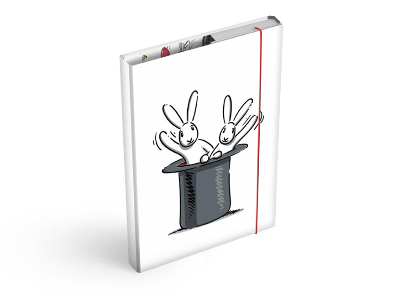 Kancelárske potreby - dosky na zošity box A5 Bob a Bobek 8021091