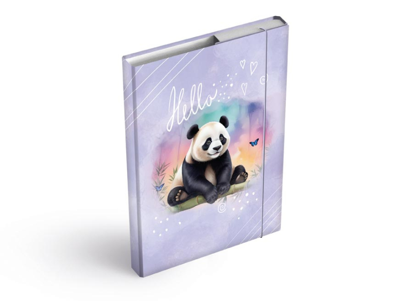 Kancelárske potreby - dosky na zošity box A5 Panda 8021099