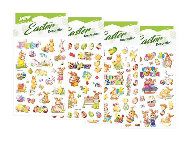 Kancelárske potreby - samolepky EVA VE001 10,5x15,5cm 2221476