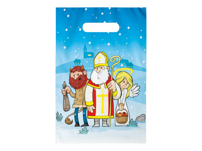 Kancelárske potreby - taška Mikuláš S vzor17 20x30x8 5251267