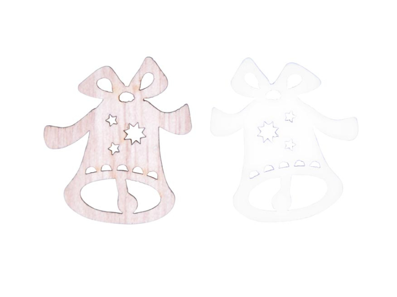 Kancelárske potreby - dekorácia zvonček 12ks mix 3cm 8886447