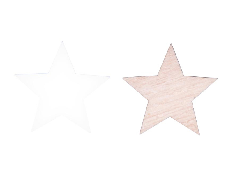 Kancelárske potreby - dekorácia hviezda 12ks mix 2,5cm 8886441