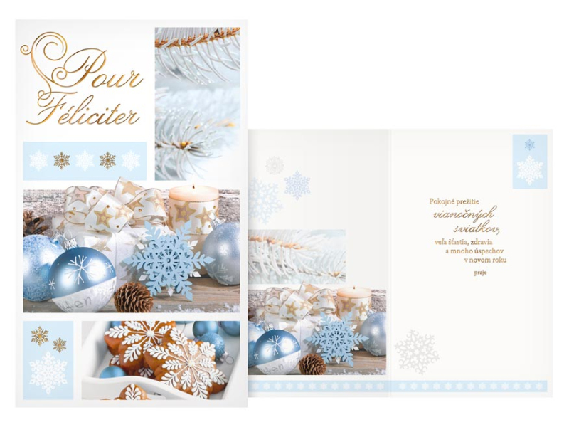 Kancelárske potreby - sK Blahoželanie novoročné, PF V24-420 T PRANI_T_2016