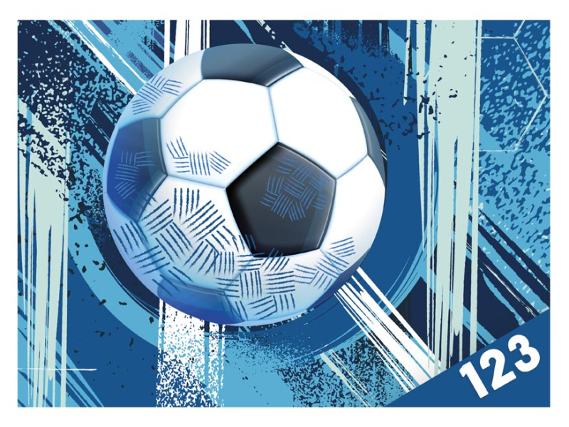 Kancelárske potreby - dosky na číslice Futbal 8021127
