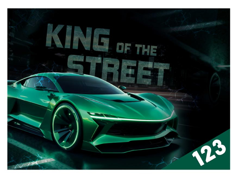 Kancelárske potreby - dosky na číslice Auto 8021129