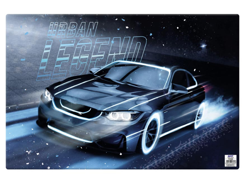 Kancelárske potreby - podložka na stôl 60 x 40cm Auto 5370949