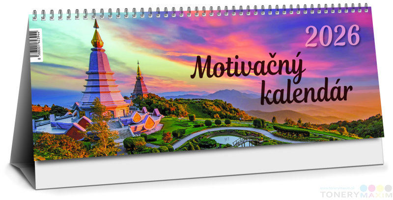 Kalendáre a diáre 2026 - Stolový kalendár Motivačný 2026