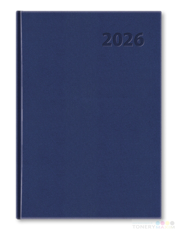 Kalendáre a diáre 2026 - Týždenný diár TOP manager 2026 - tmavomodrý