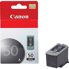 CANON Originál PG-50 black MP 150/160/170/180/450/460, iP 2200, MX300