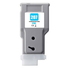 Náplň Canon PFI-207C Cyan - renovovaná náplň