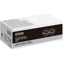 EPSON originál toner AcuLaser M200/MX200 black dvojbal 2 x 2.500 str - C13S050711