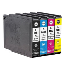 Náplň Epson T04B2 (C13T04B240) XL Cyan - alternatívna atramentová náplň