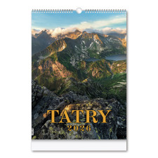 Nástenný kalendár TATRY 2026